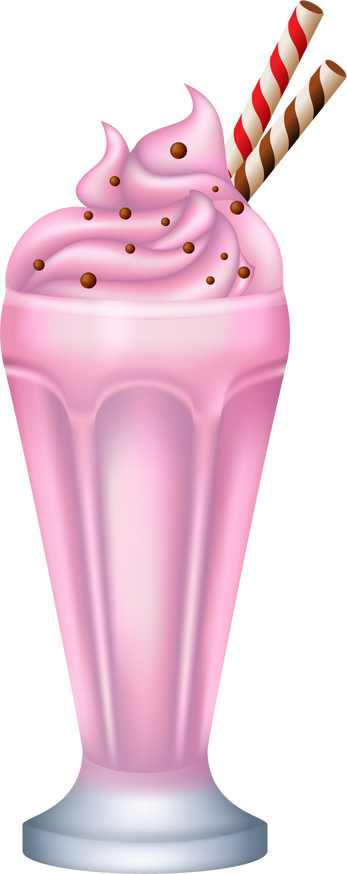 Strawberry Milk Shake Dessert